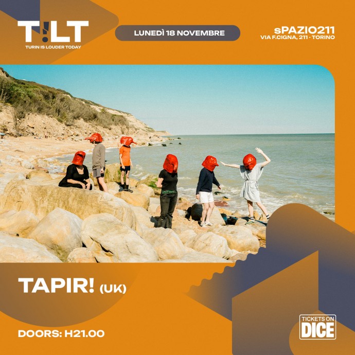 Tapir! arrivano in concerto a Torino lunedì 18 novembre 2024